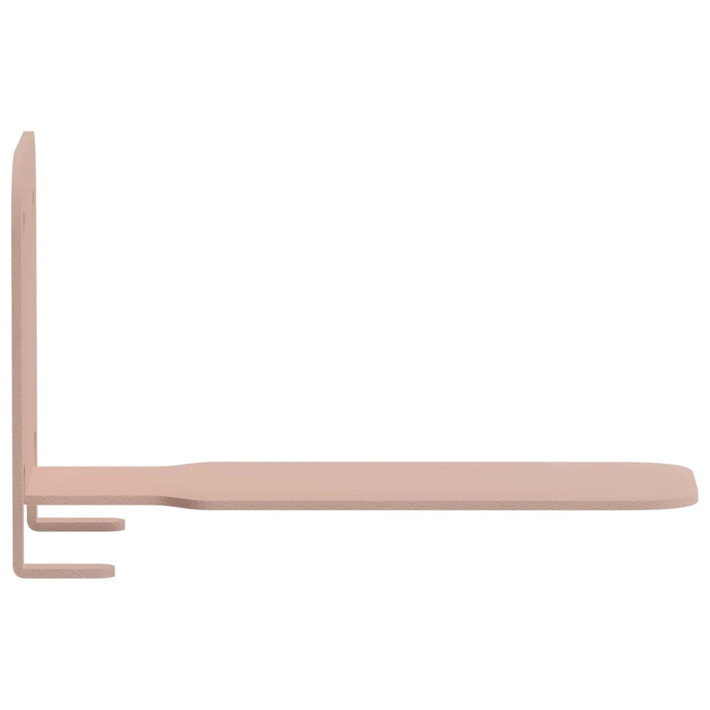 Mensola sospesa con lo scaffale 4 pcs Rosa 6 x 10,8 x 6,6 cm 8004059