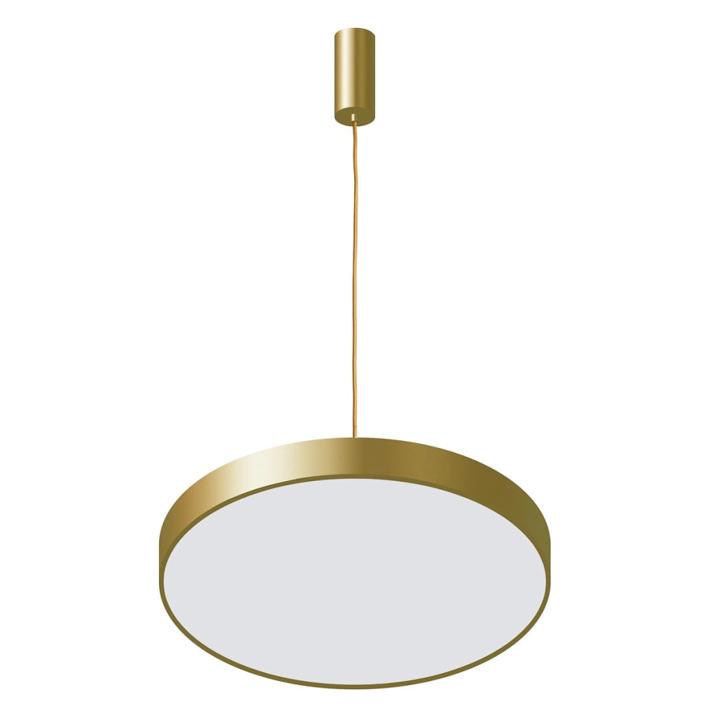 Lampadario Italux Orbital LED oro sabbiato 40 cm 3000K