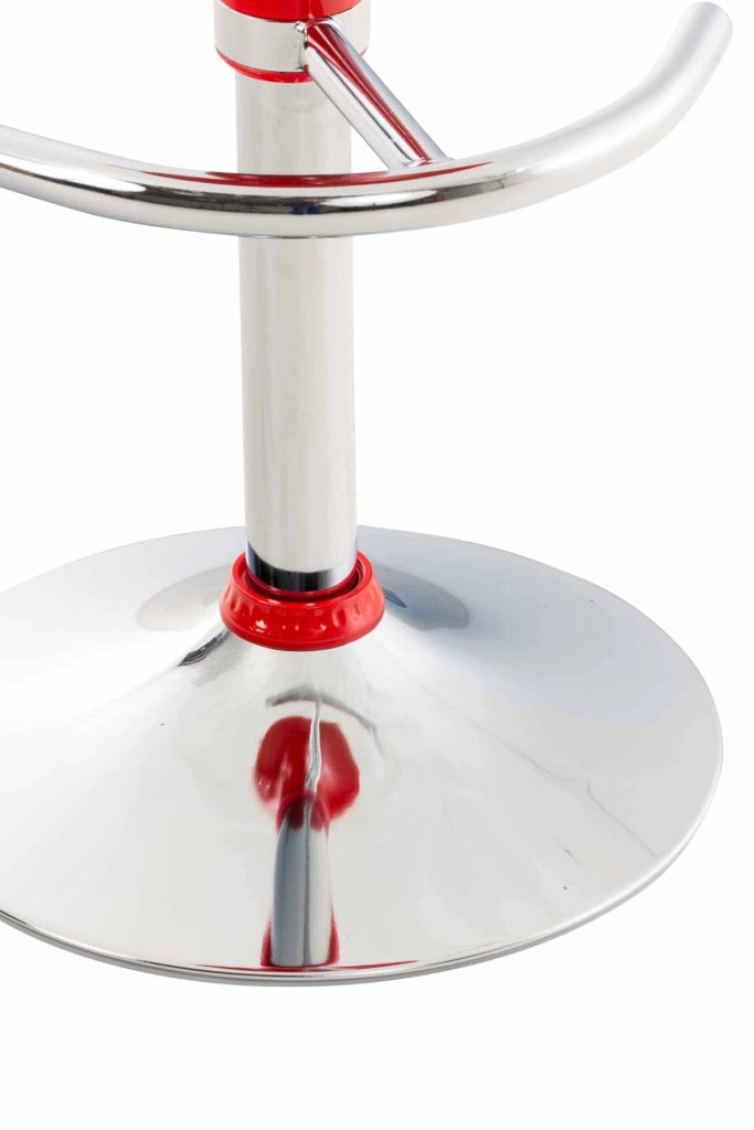 Sgabello Saddle rosso
