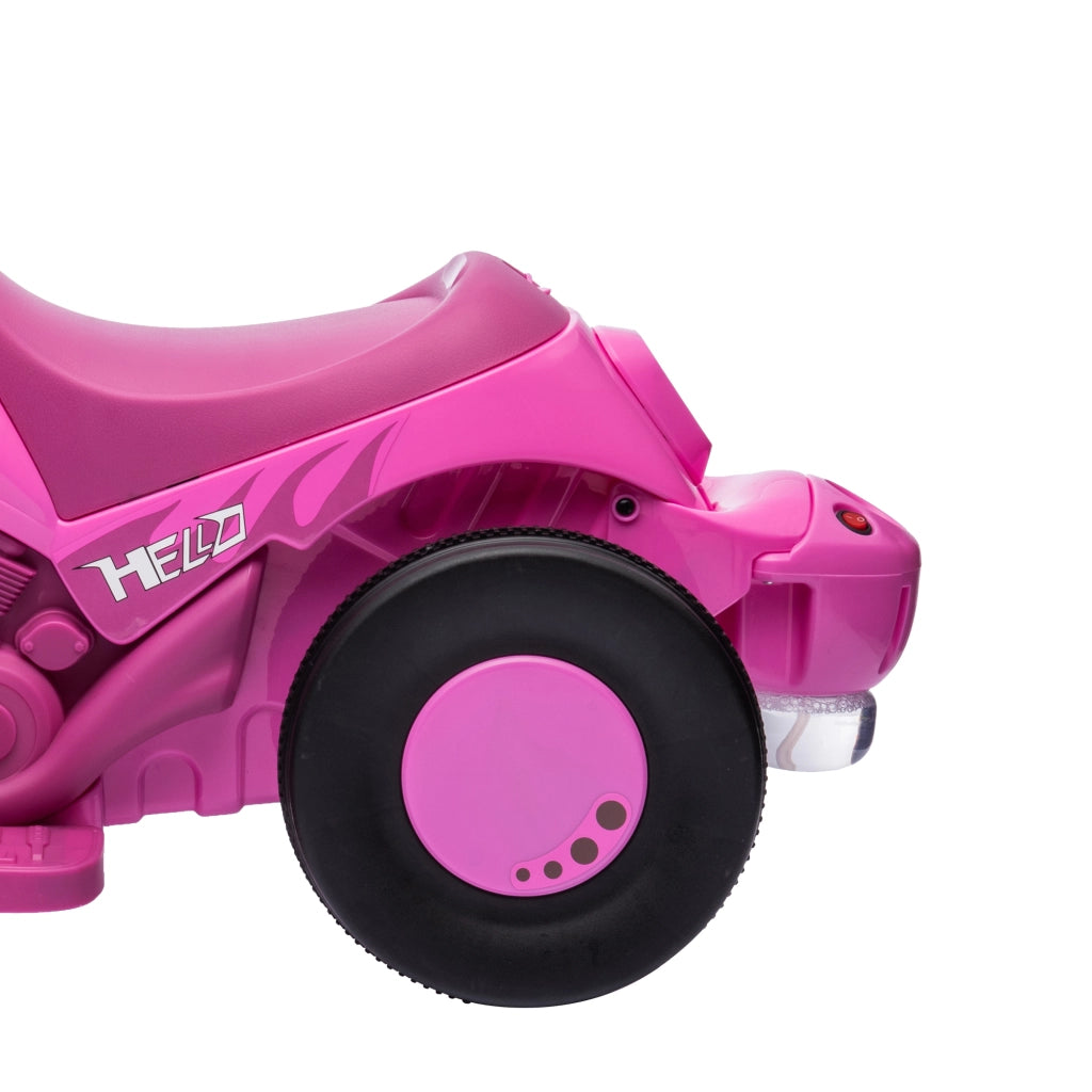 Moto Elettrica Bambini 3 Ruote ¨C Zephmum ¨C Rosa 6V