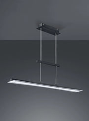 SMASH SOSPENSIONE LED 18W 1980lm, 3000+4000+5000+6500K CON BILANCIERE TOUCH DIMMER L. 100CM