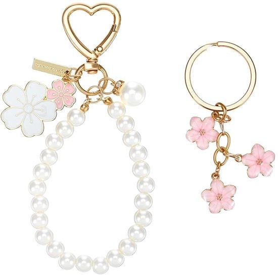 Set di 2 Chiavi con Personaggi Carini per Borse e Chiavi