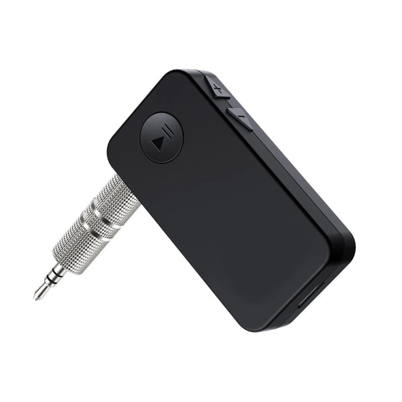 Ricevitore Bluetooth 4.1 Adattatore Wireless Audio Portatile con Microfono Stereo Auto Casa con 3,5 mm AUX
