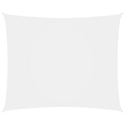 Vela ombreggiante/ombrellone rettangolare in tessuto Oxford 5 x 7 m bianco 02_0009722
