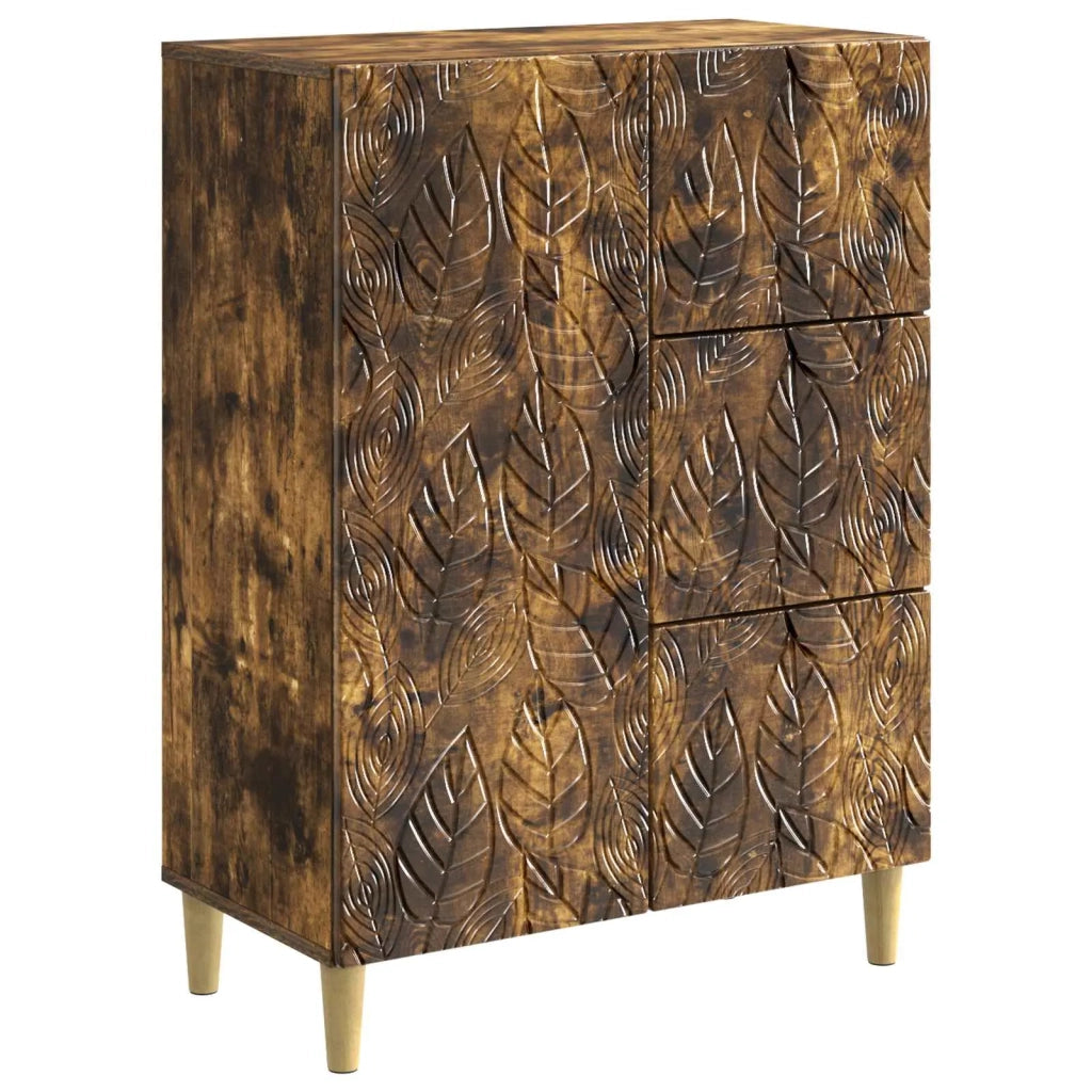 Credenza Rovere Fumo 66 x 34,5 x 90 cm Legno ingegnerizzato 895090