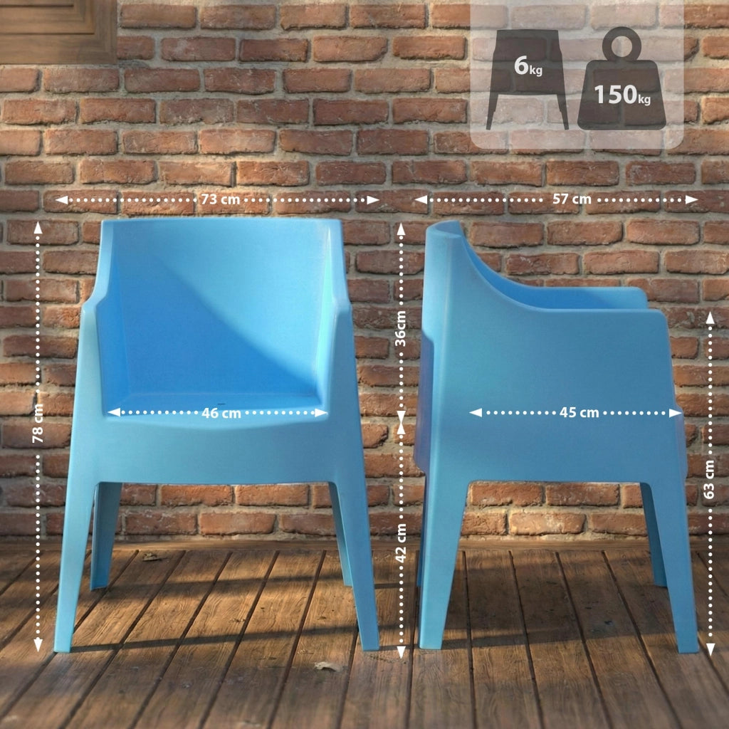 4er Set Stëhle Bartal 7