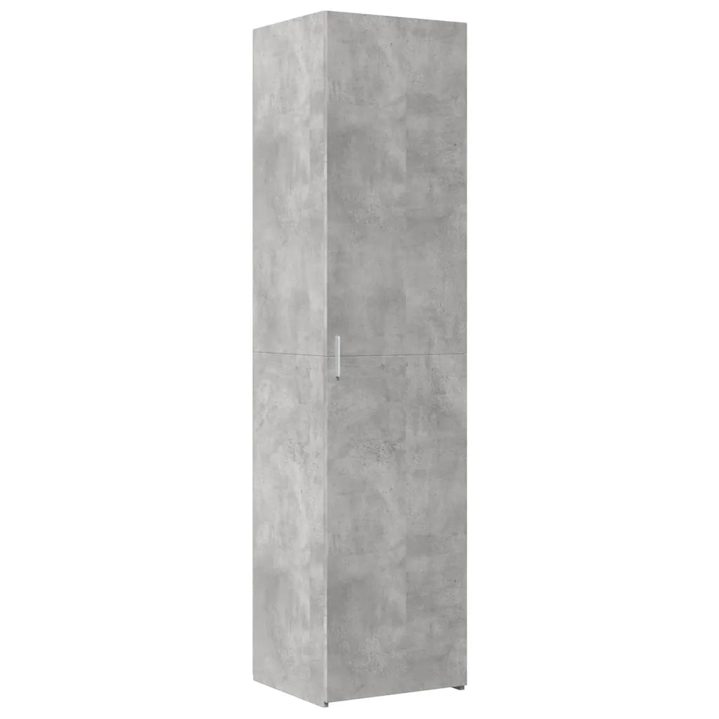 Credenza Grigio Cemento 45x42,5x185 cm in Legno Ingegnerizzato 3281409