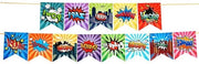 Banner Supereroe per Festa di Compleanno decorazioni con tema supereroi