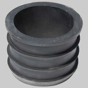 RIDUZIONE IN GOMMA NERA PER RACCORDO TUBI  75 x 63     MADE IN ITALY