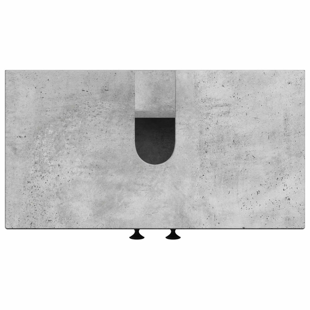 Armadio per Lavabo da Bagno BREDA Grigio Cemento 897448