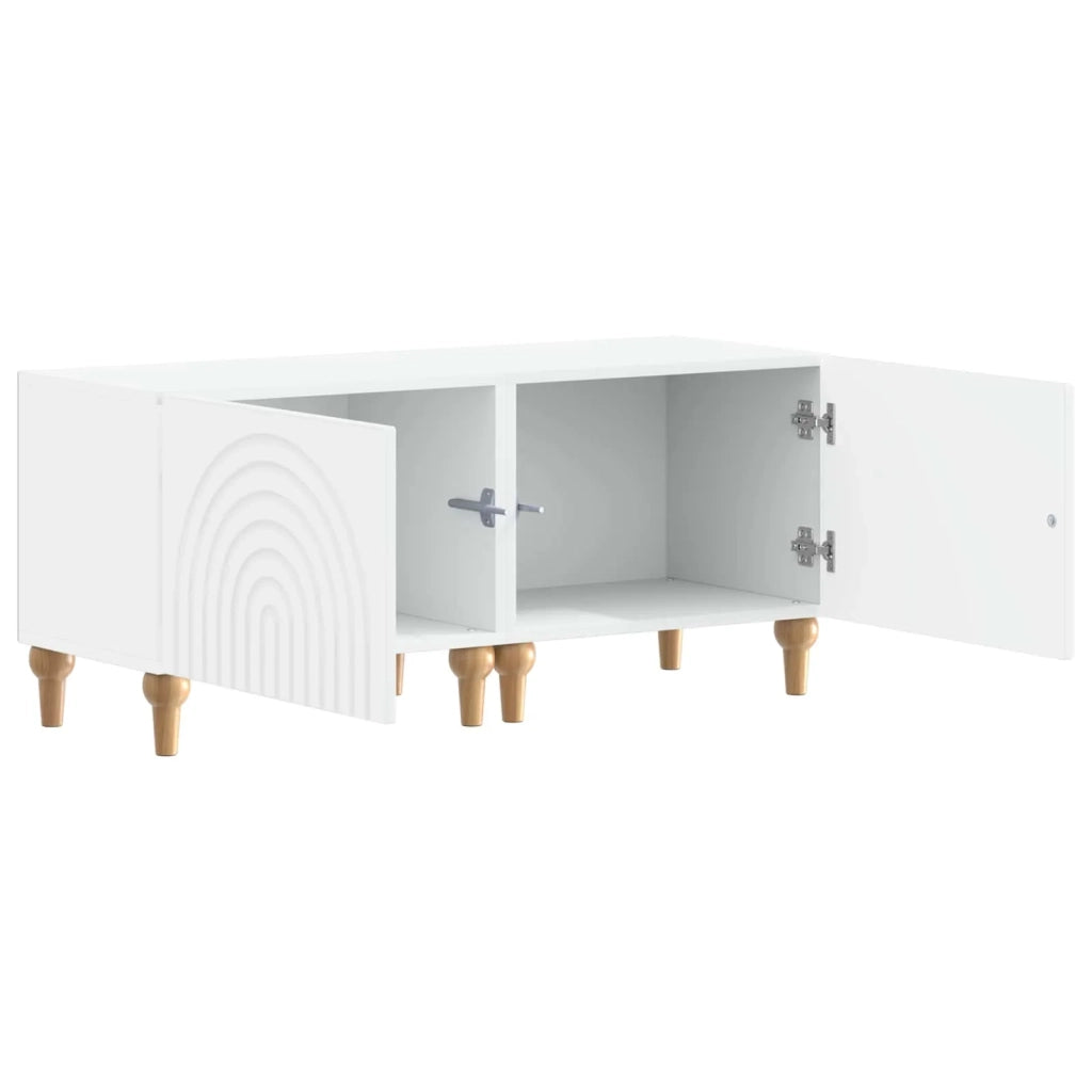 Mobile TV Bianco Legno ingegnerizzato 896235