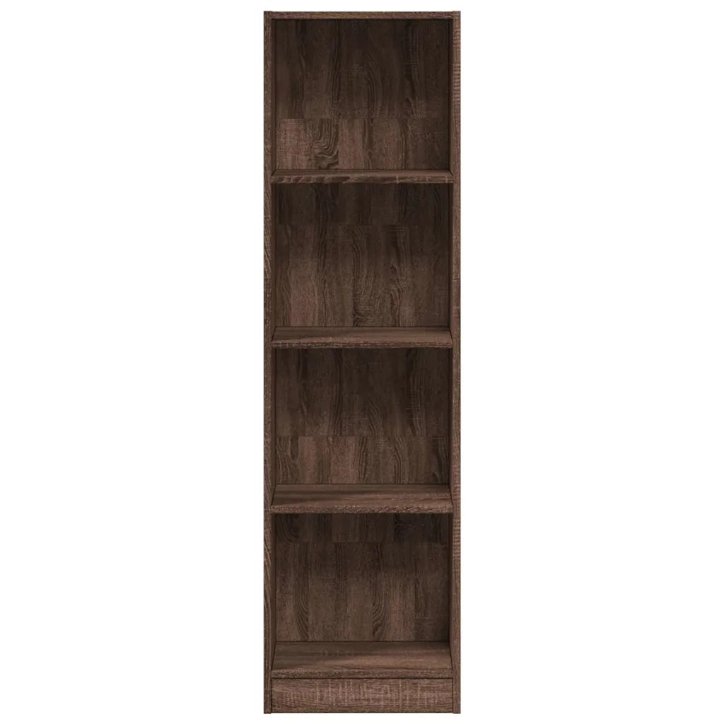 Libreria Rovere Marrone 40x24x143 cm in Legno Multistrato 857789