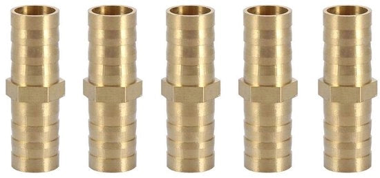 Attrezio di connessione per tubi 2 vie rete - Connettore per tubi 12 mm - 5 pezzi - Alta qualità - Migliora l'efficienza del lavoro - Connettore per tubi