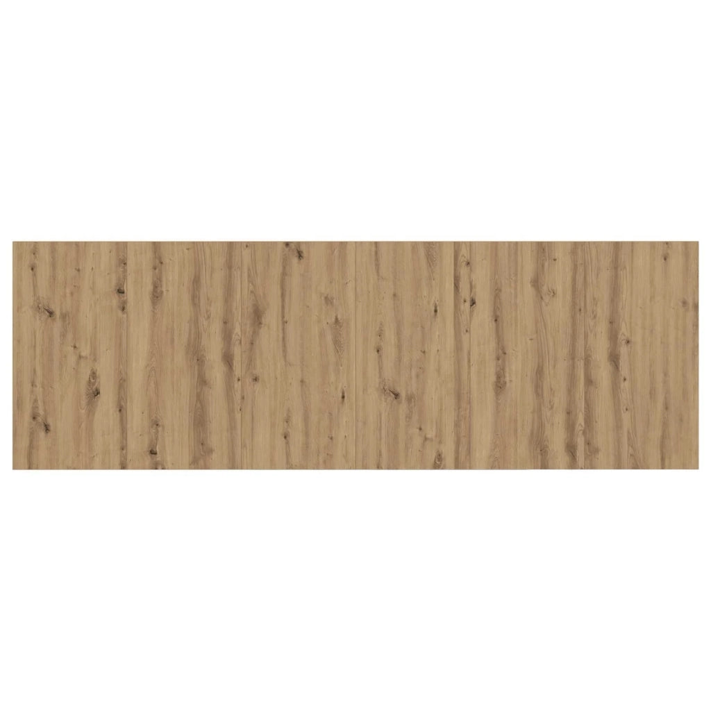 Testata con Comodino 3 pcs Rovere artigianale Legno multistrato 3415909