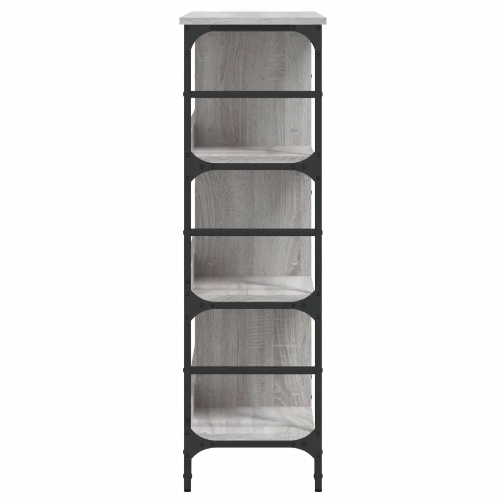Credenza Grigio Sonoma 102x32x103,5 cm in Legno Multistrato 837730