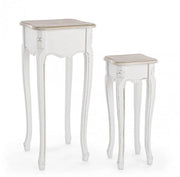 Set 2 Tavolino Justine in Legno