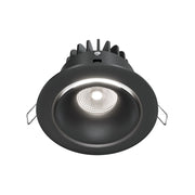 Maytoni Yin faretto incasso LED 12W 4000K nero dimmerabile