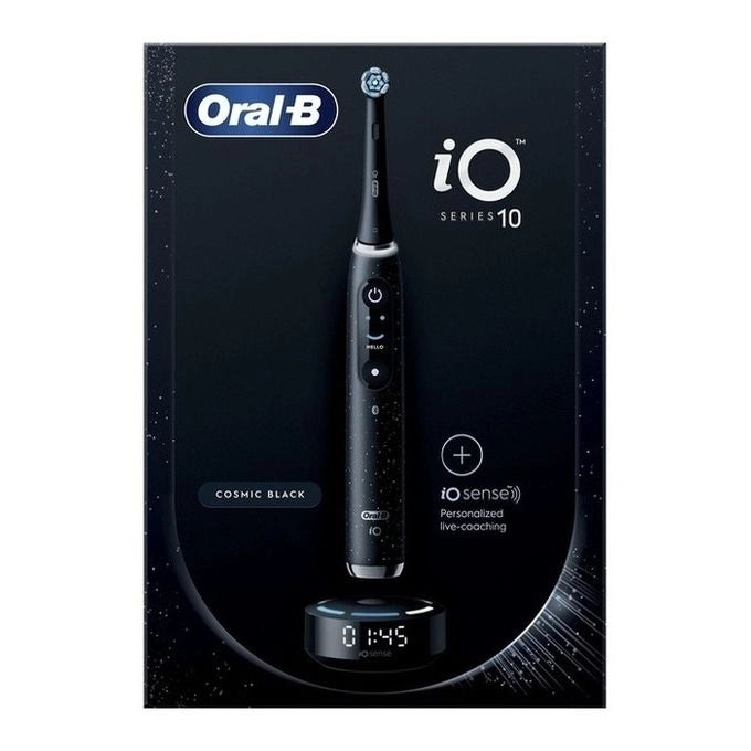 Oral-B IO SERIES 10 Spazzolino elettrico a vibrazione 7 modalita' autonomia 2 settimane colore Nero