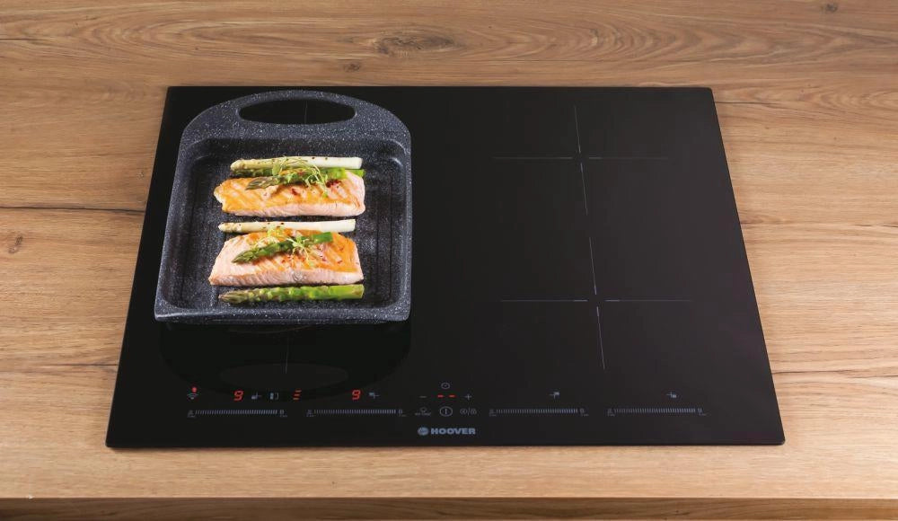 Hoover H-HOB 500 INDUCTION HTPS64MCTTWIFI Nero Da incasso 59 cm Piano cottura a induzione 4 Fornello(i)