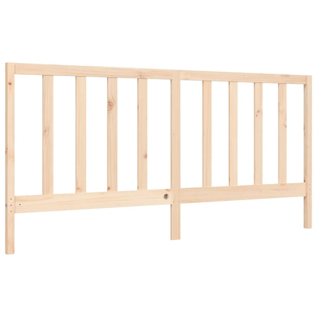 Giroletto senza Materasso-Struttura Letto 200x200 cm in Legno Massello di Pino 455502