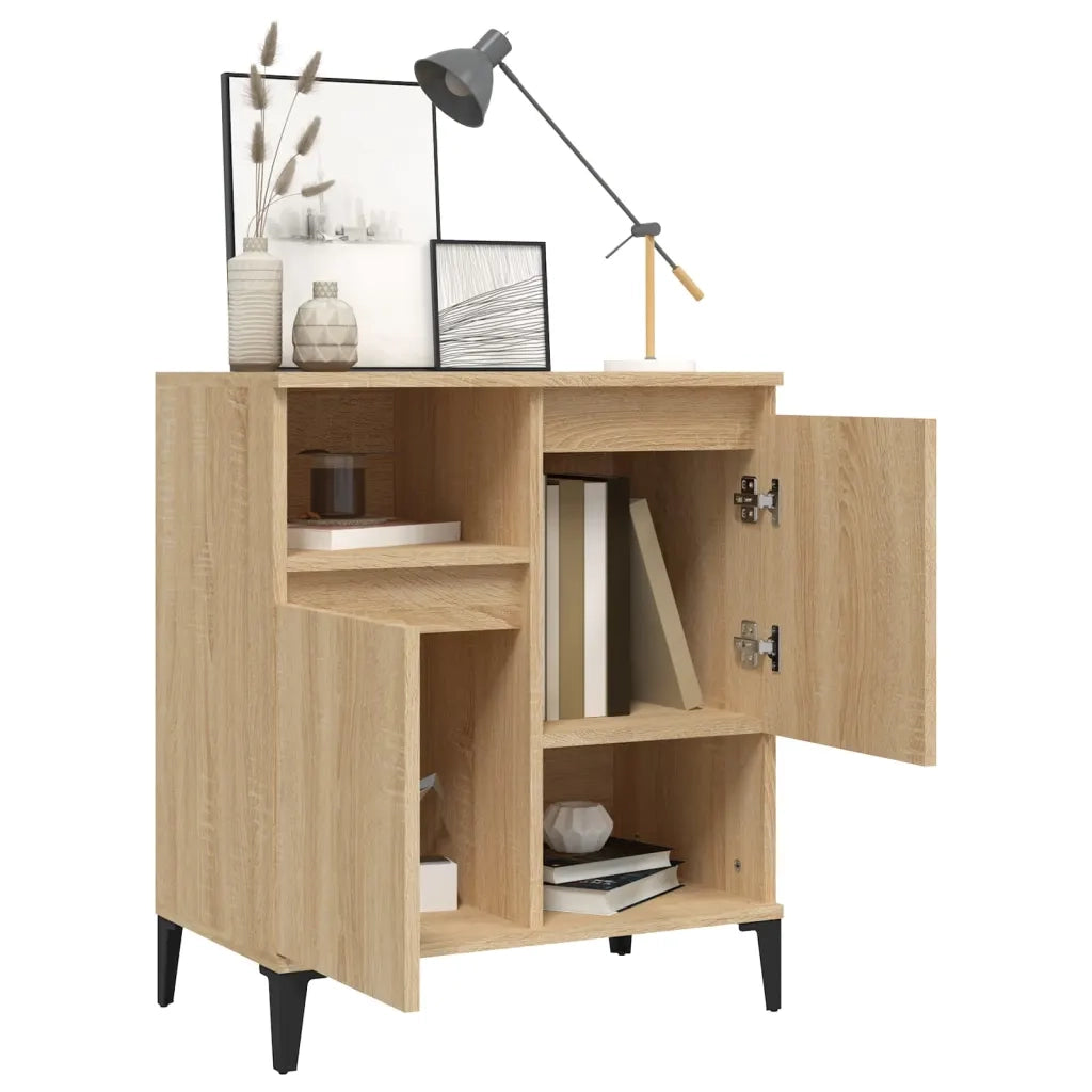 Credenza Rovere Sonoma 60x35x70 cm in Legno Multistrato 821151