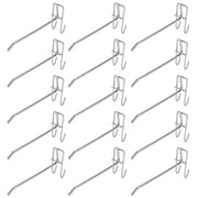 Pegboard con 30 ganci in metallo - Placca di fissaggio per parete - Organizzatore - Supermercato - Alta qualità ferro - Ganci per placca