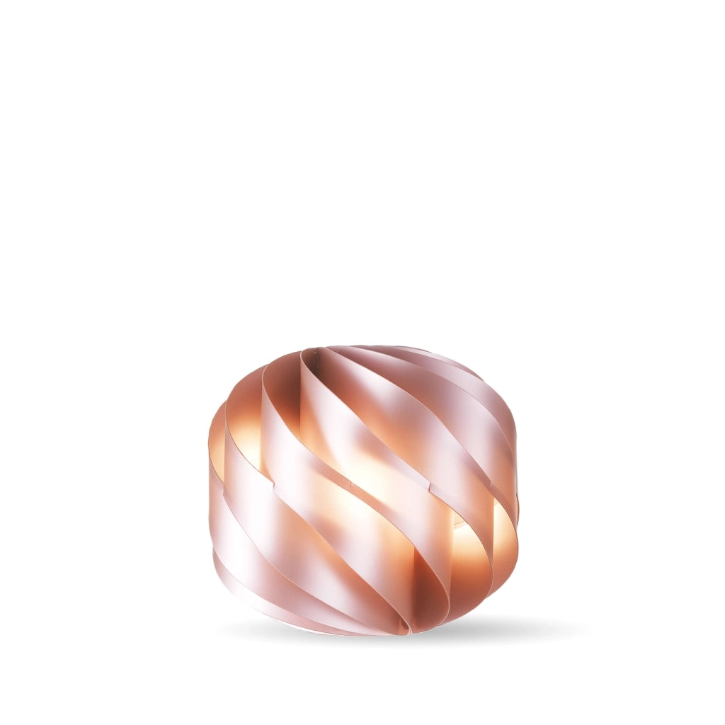 Lampada Da Scrivania-Ufficio Moderna Globe Polilux ® Pink Metal 1 Luce E27 D40Cm