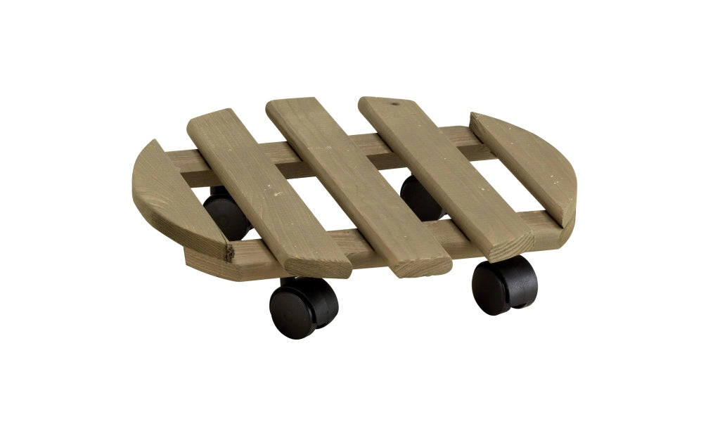 Carrello Portatutto Tondo Ø35 Cm Color Tortora