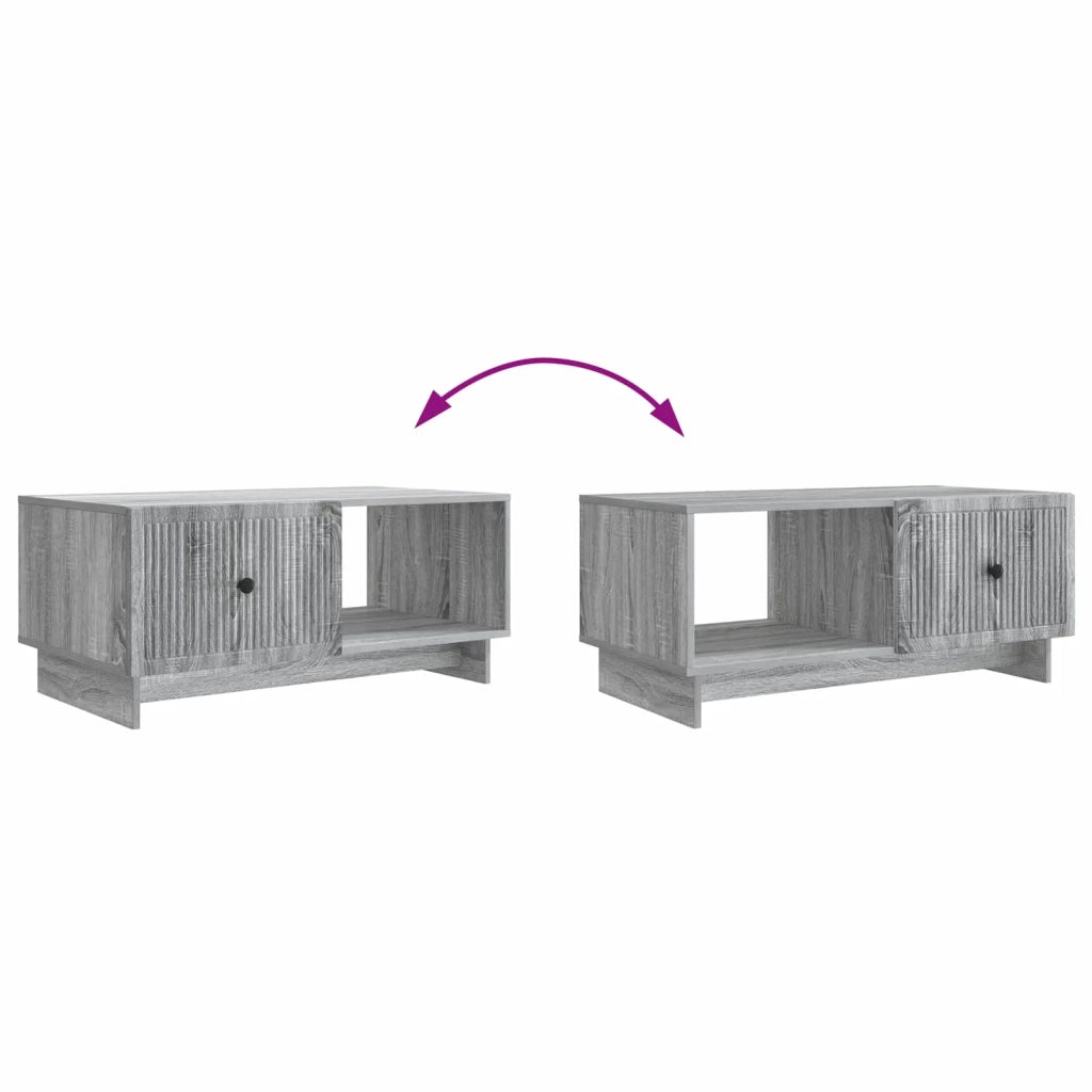 Tavolino da salotto Grigio Sonoma 90 x 50 x 40 cm 894041