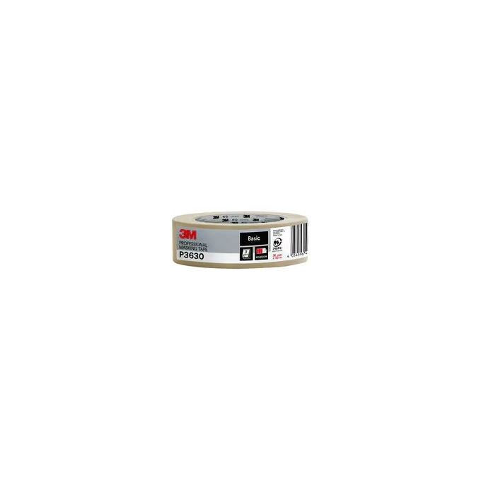 3M P3630 Scotch Nastro di mascheratura professionale 50 m 18 mm carta crepata colore Beige