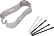Set di Ricambi per Stilo - Adatto per Note 8/9 - Incluso Strumento di Ricambio - Bianco/Nero