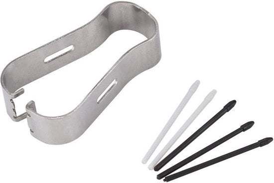 Set di Ricambi per Stilo - Adatto per Note 8/9 - Incluso Strumento di Ricambio - Bianco/Nero
