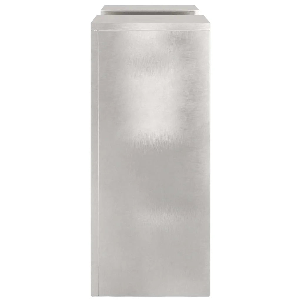 Supporto per piante | Sostegno per piante 2 pz Argento 24 x 24 x 55 cm