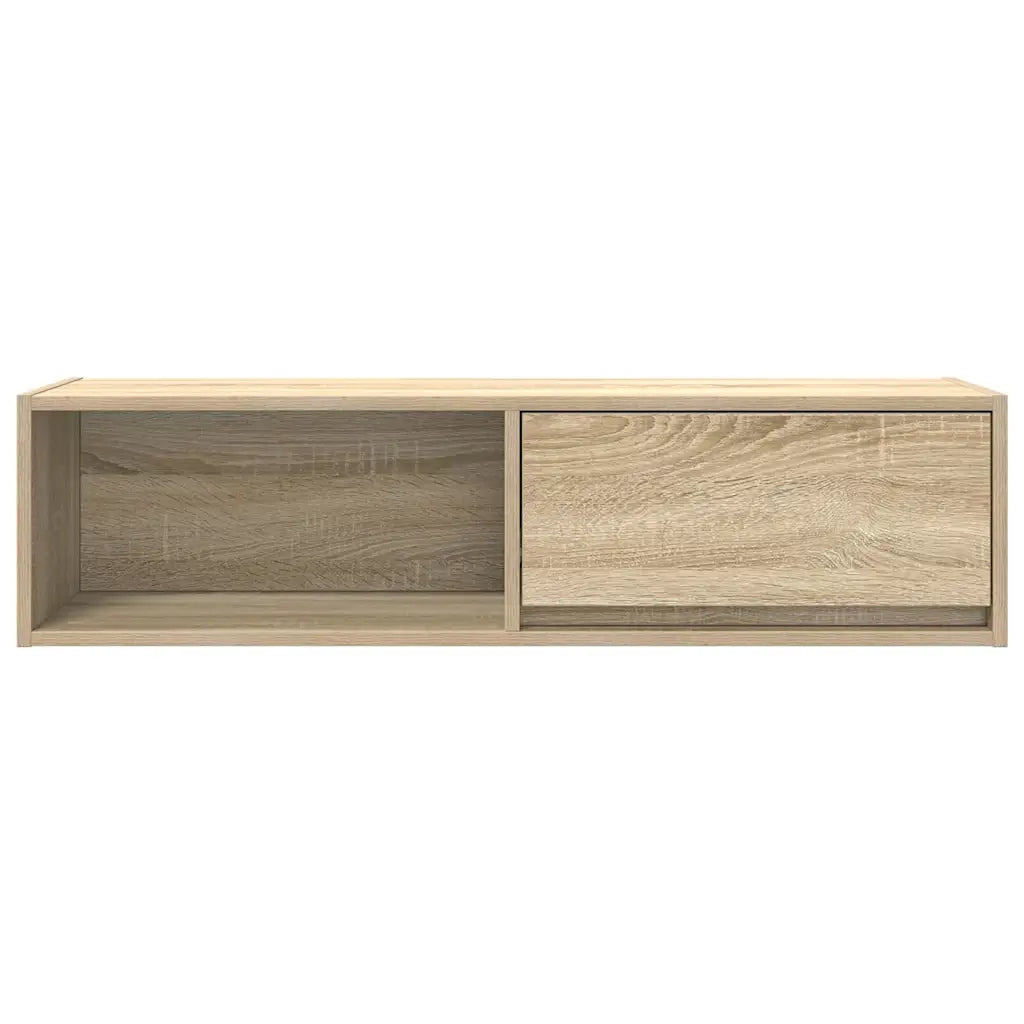 Mobile Porta TV Rovere Sonoma 100x31x25,5 cm Legno Multistrato 861476