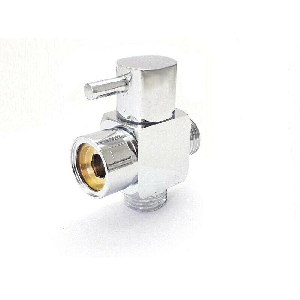 Trade Shop - Valvola Deviatrice Deviatore 3 Vie Rubinetto Ricambio Doccia 1/2" 3/4" Art.79353 -