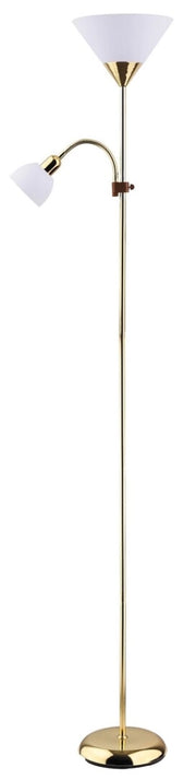 Lampada da terra doppia Action 4060 Rabalux E27/E14 oro