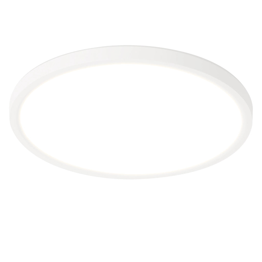 ZMH Lampada da soffitto plafoniera LED bianca minimalista 18 cm per cucina