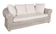 Divano 3 Posti 204x96x80h cm con Cuscini Coba