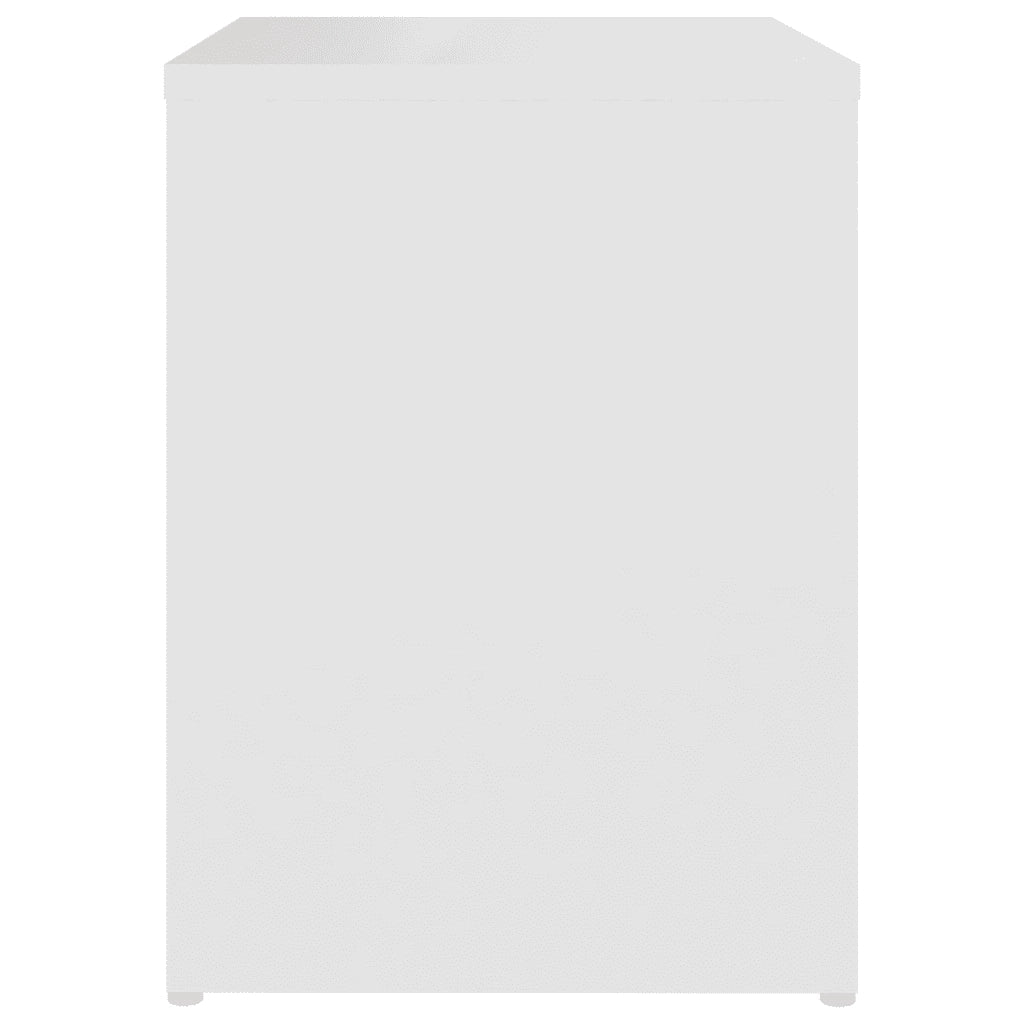 Comodino | Armadio da Notte | Mobiletto da notte Bianco 40x30x40 cm Legno Ingegnerizzato