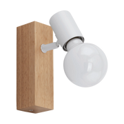 Balken/1 E27 Eiche/Weiss Townshend 3 - Eglo