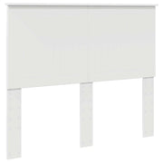 Testiera | Testata con Testiera | Testata Bianco 135 cm Legno multistrato