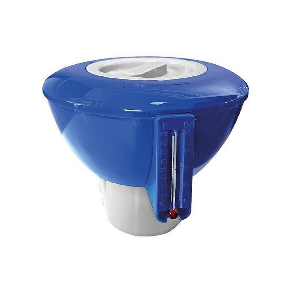 Trade Shop - Distributore Dispenser Di Cloro Galleggiante Piscine Termometro Pieghevole 42403 -