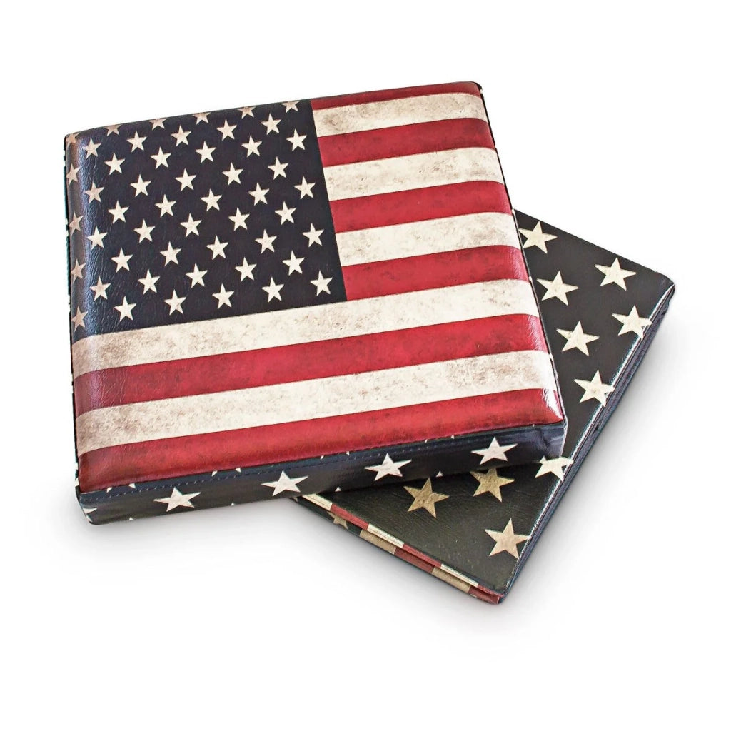Sgabello pieghevole con vano portaoggetti panca pieghevole 38 x 38 cm USA multicolore 3013093