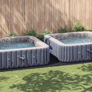 Telo per Fondo Piscina Regolabile Nero 820 x 420 x 0,1 cm 42009127
