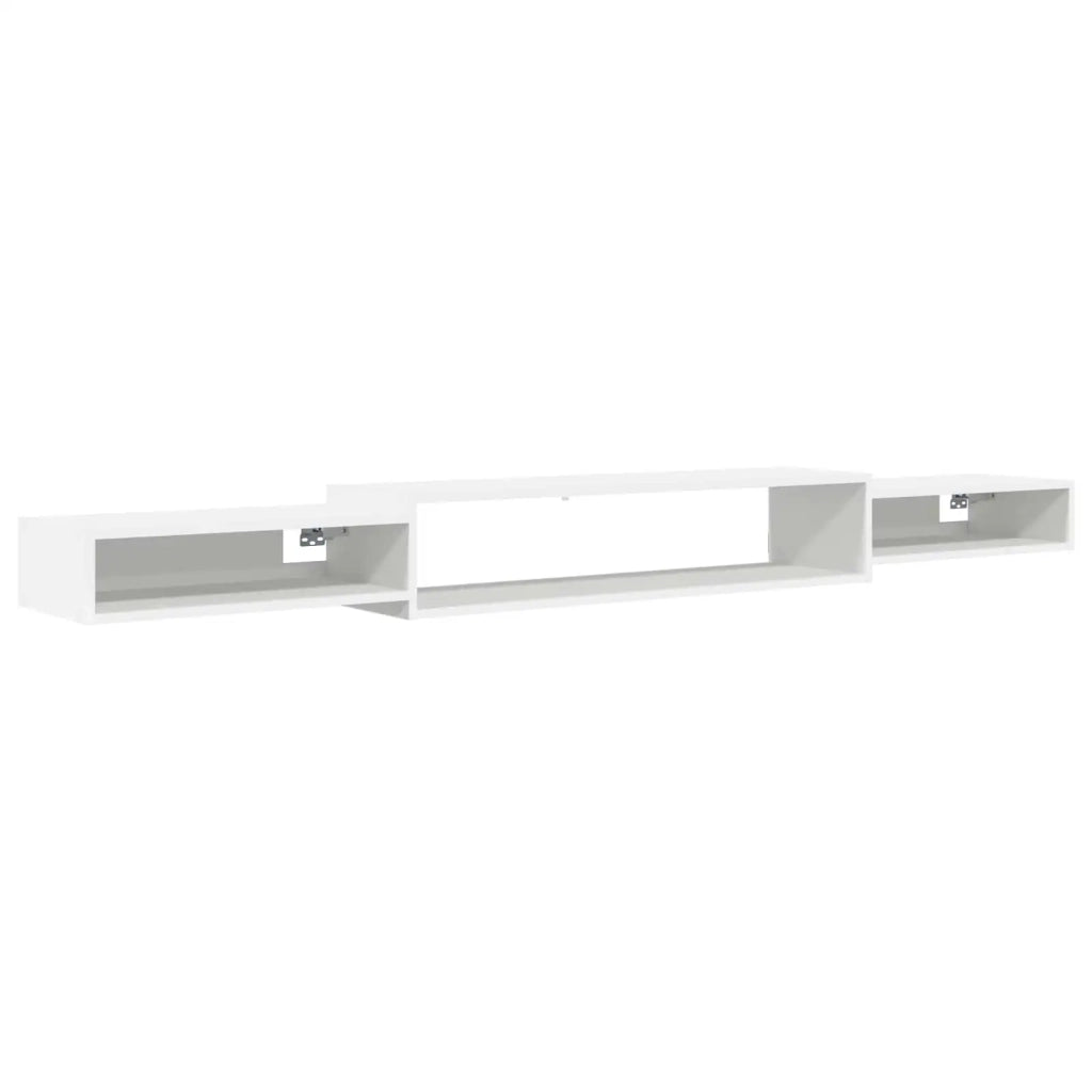 Mobile TV da Parete A parete Bianco 220 x 28 x 21 cm