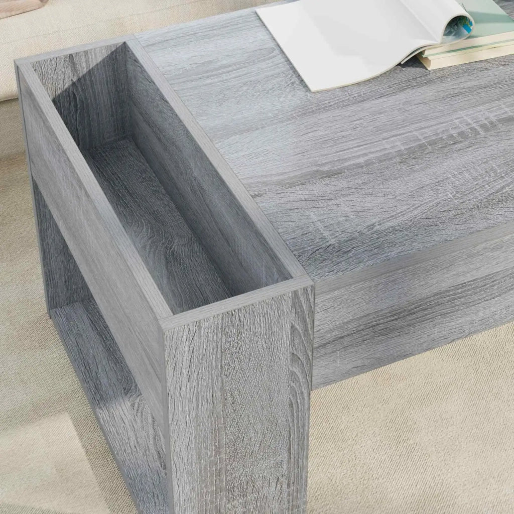 Tavolino da salotto Grigio Sonoma 110 x 50 x 41 cm 8000161
