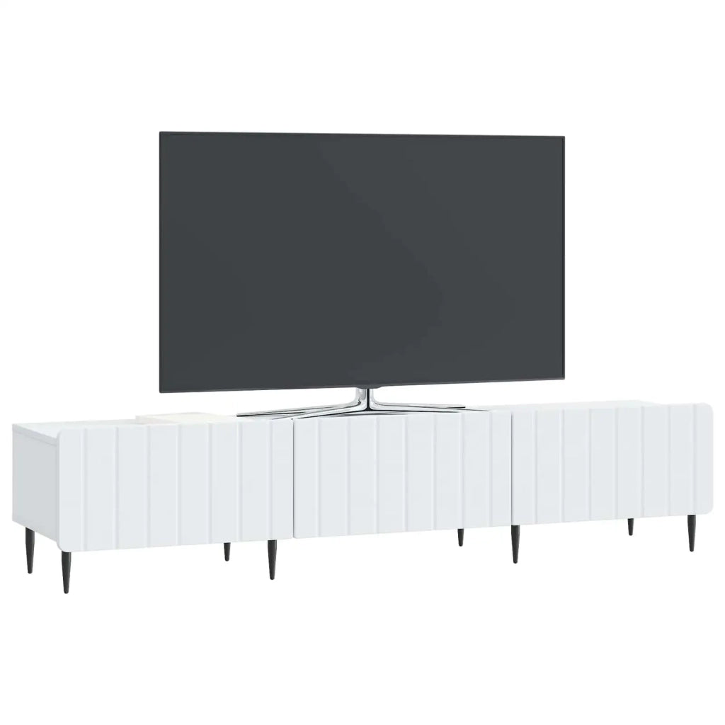Mobile TV Bianco 147 x 34,5 x 32 cm Legno ingegnerizzato 894475