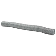 Recinzione da Giardino | Recinzione Esagonale Argento 1,2 x 50 m Acciaio zincato
