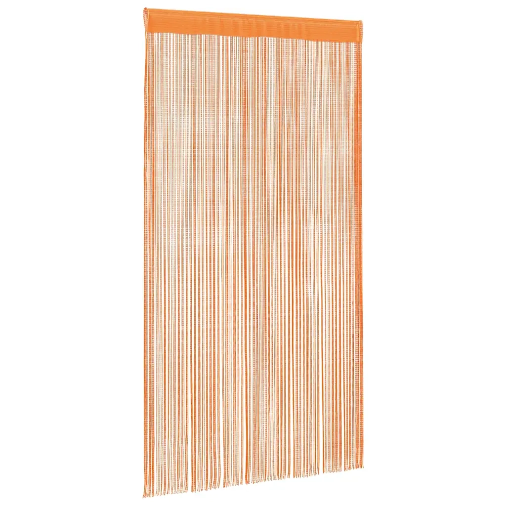 Tende a Filo 2 pz Arancio 100x250 cm 4102043