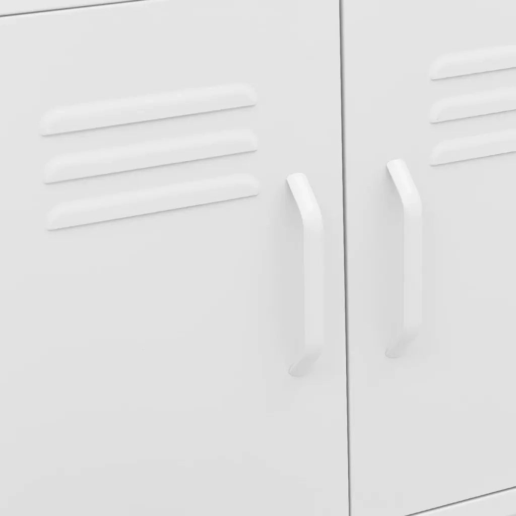 Armoire de rangement Blanc 60x35x56 cm Acier